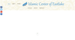 Desktop Screenshot of islamiccenterofeastlake.com